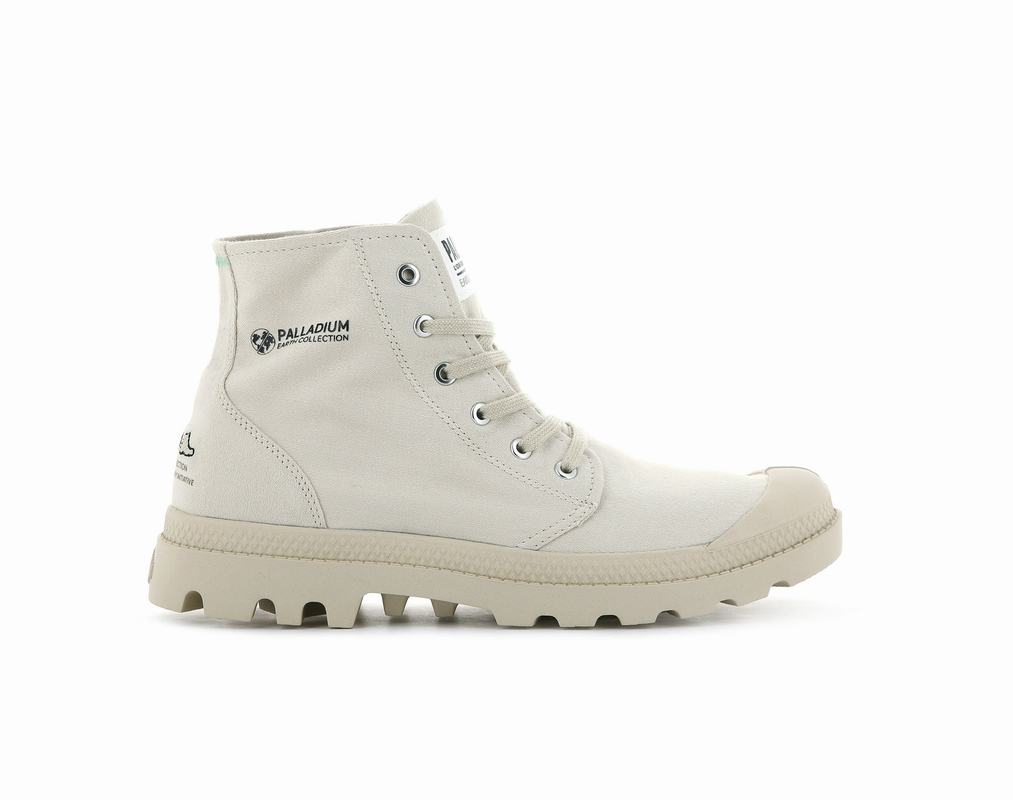 Palladium Pampa Hi Organic Ii Damen Stiefel Beige ||128970-IPK||